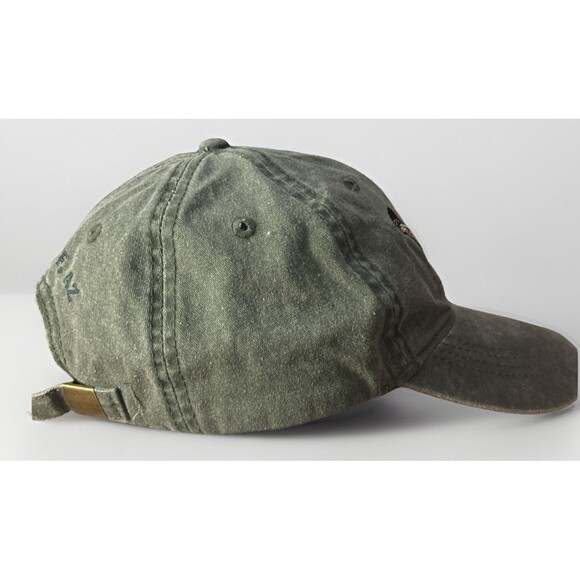 ECO Reptile Shirts Flagstaff Arizona Roadrunner Ball Cap Hat Green Adjustable - Picture 4 of 7